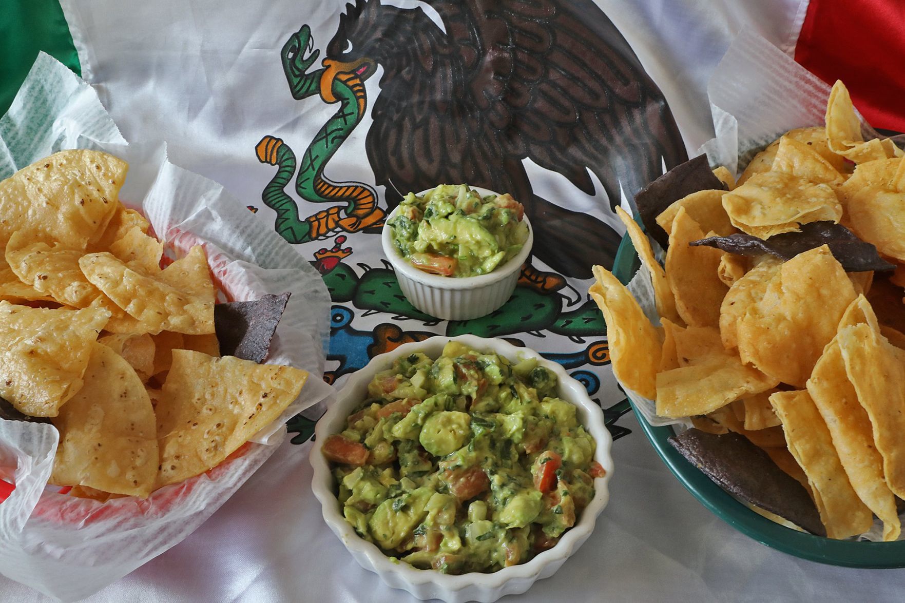 Guacamole is featured at El Toluco Taqueria